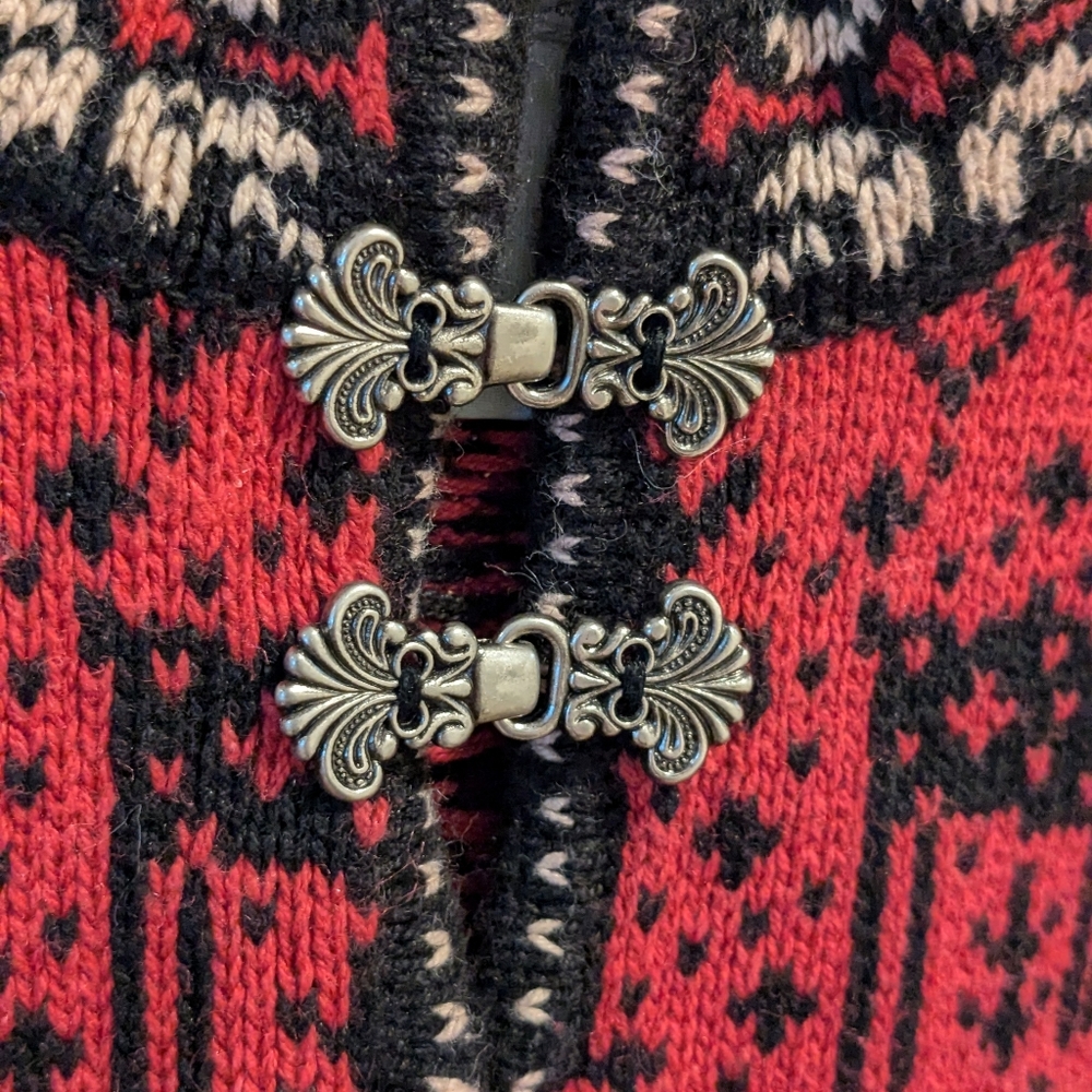 Nomadic Traders Moose Tree Nordic Style Sweater D… - image 6